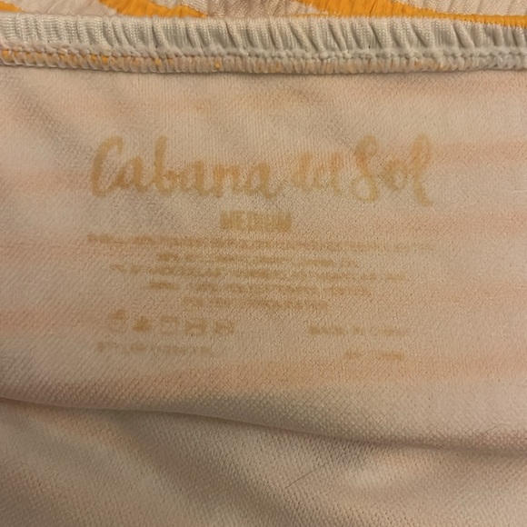 Yellow and White stripe bikini size medium from Cabana Del Sol - Picture 4 of 8